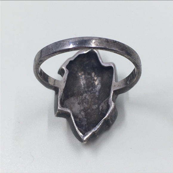 Sterling & Marcasite Ring - Picture 4 of 6